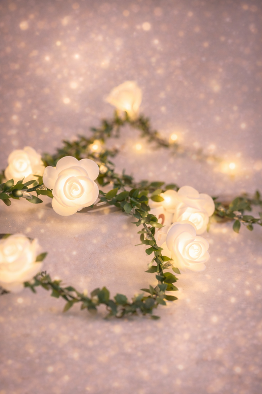 Enchanted Rose Glow Lights