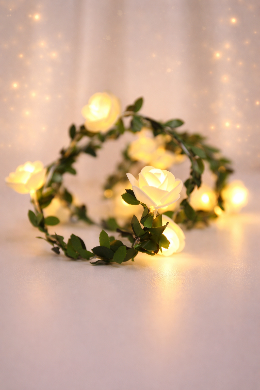 Enchanted Rose Glow Lights